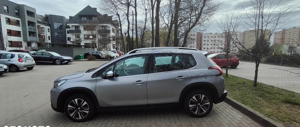 Peugeot 2008 cena 53000 przebieg: 77093, rok produkcji 2018 z Piła małe 67